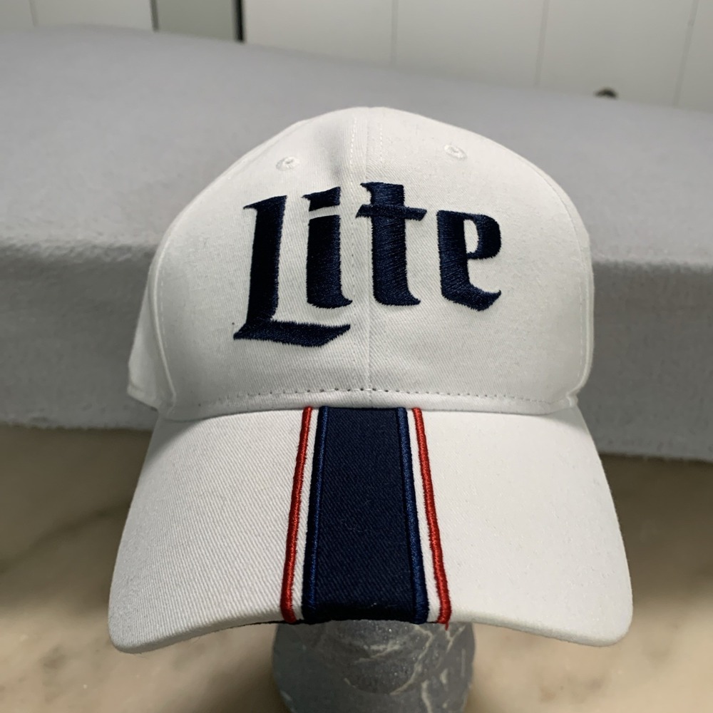 Brad Keselowski Hat Miller Lite NASCAR Team Penske Racing Cap #2 Strapback - NEW